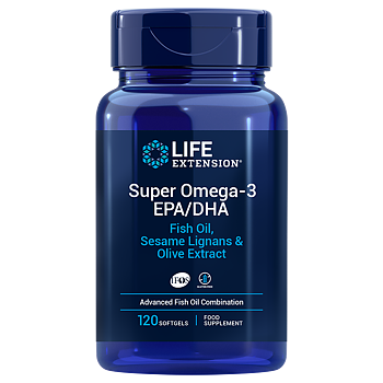 Life Extension Super Omega-3 EPA/DHA – Högkvalitativ Fiskolja (120 softgels)