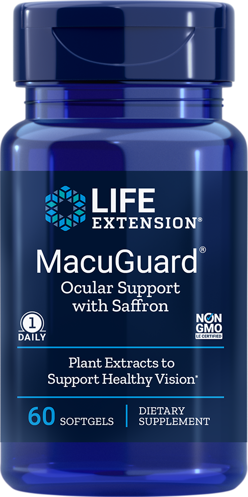 Life Extension MacuGuard Ocular Support – Ögonhälsa (60 softgels)