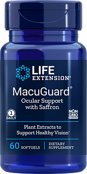Life Extension MacuGuard Ocular Support – Ögonhälsa (60 softgels)