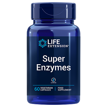 Life Extension Super Enzymes – Matsmältningsenzymer (60 kapslar)