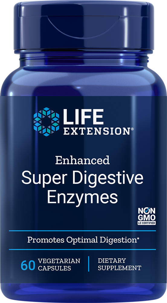 Life Extension Enhanced Super Digestive Enzymes – Matsmältning