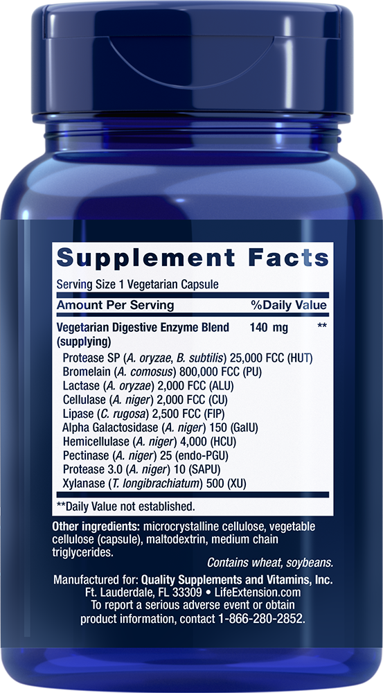 Life Extension Enhanced Super Digestive Enzymes – Matsmältning - 2