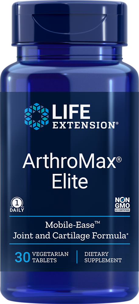 Life Extension ArthroMax Elite – Kraftfullt Ledtillskott (30 kap)