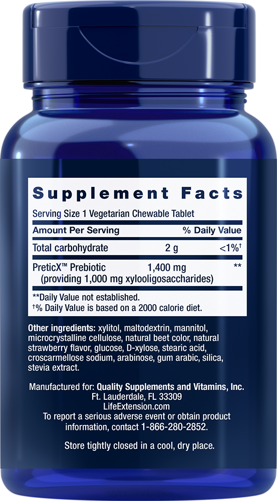 Life Extension Florassist Prebiotic – Tuggbara Prebiotika (60 st) - 2
