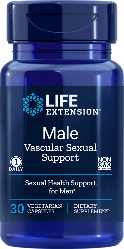 Life Extension Male Vascular Sexual Support – Cirkulation (30 kap)