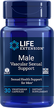 Life Extension Male Vascular Sexual Support – Cirkulation (30 kap)