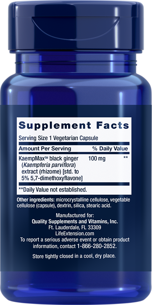 Life Extension Male Vascular Sexual Support – Cirkulation (30 kap) - 2
