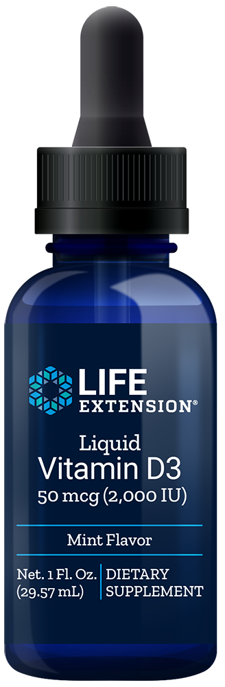 Life Extension Liquid Vitamin D3 2000 IE – Flytande D-vitamin