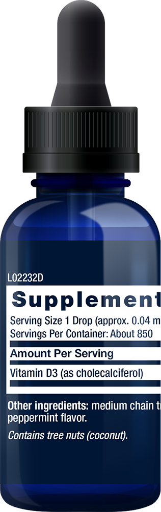 Life Extension Liquid Vitamin D3 2000 IE – Flytande D-vitamin - 2