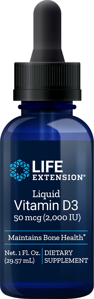 Life Extension Liquid Vitamin D3 2000 IE – Flytande D-vitamin