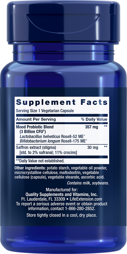 Life Extension Florassist Mood Improve – Probiotika för Humöret - 2