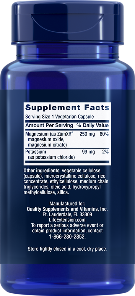 Life Extension Potassium & Extend-Release Magnesium – Kalium (60 kap) - 2