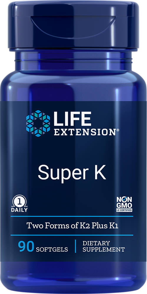 Life Extension Super K Advanced K2 Complex – Vitamin K (90 softgels)