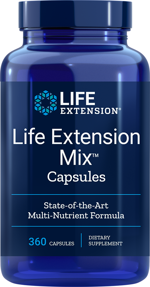 Life Extension Mix – Premium Multivitamin & Antioxidant (360 kap)