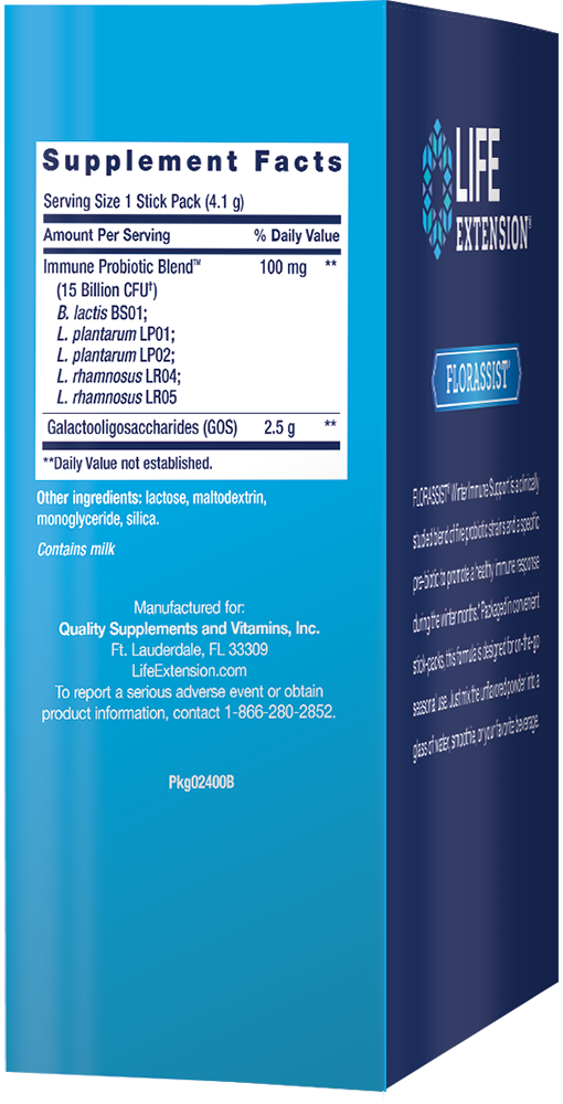 Life Extension Florassist Winter Immune Support – Immunstöd (30 st) - 2