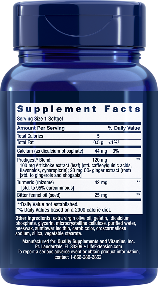 Life Extension Bloat Relief – Kosttillskott mot Svullen Mage - 2