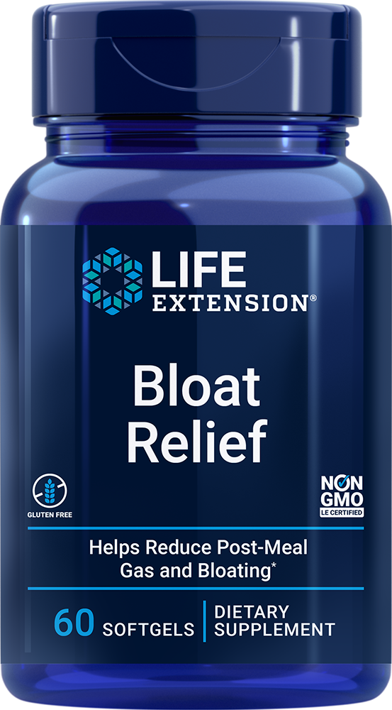 Life Extension Bloat Relief – Kosttillskott mot Svullen Mage