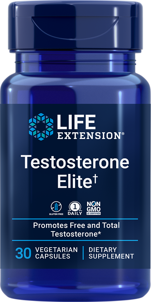Life Extension Testosterone Elite – Hormonbalans för Män (30 kap)