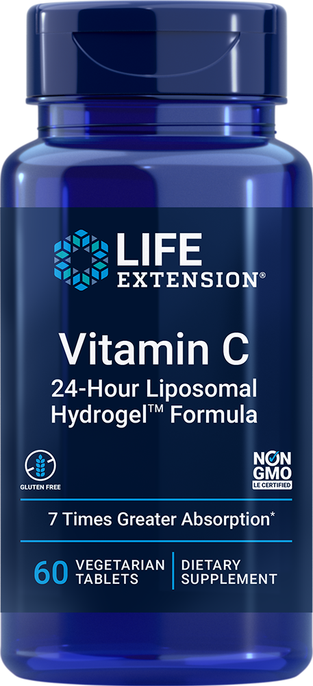 Life Extension Vitamin C 24-Hour Liposomal – C-vitamin (60 tab)