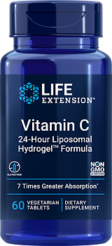 Life Extension Vitamin C 24-Hour Liposomal – C-vitamin (60 tab)