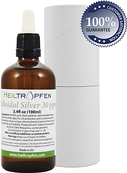 Heiltropfen Colloidal Silver 30ppm – Kolloidalt Silver (100ml)