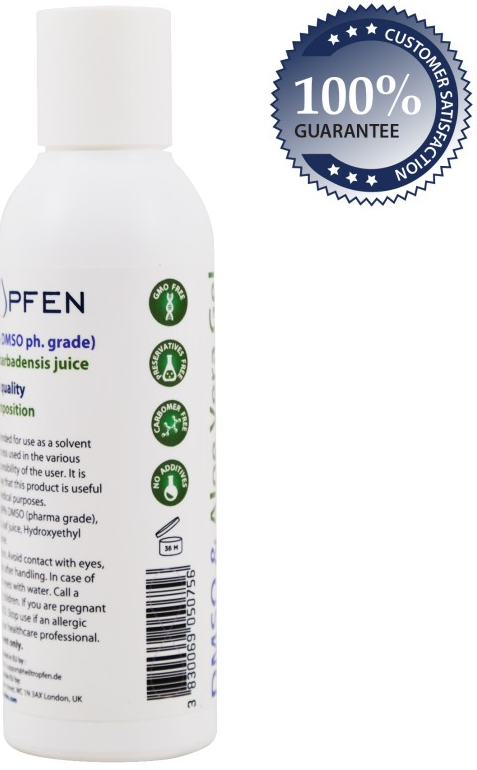 Heiltropfen DMSO Gel med Aloe Vera – 70% DMSO (150 ml) - 2