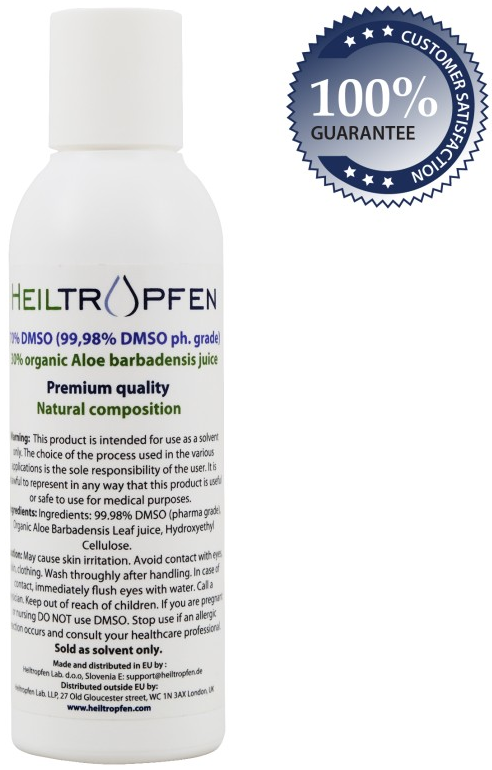Heiltropfen DMSO Gel med Aloe Vera – 70% DMSO (150 ml) - 3