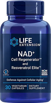 Life Extension NAD+ Cell Regenerator & Resveratrol Elite