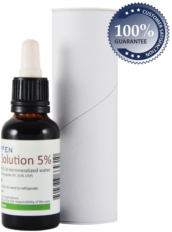FürstenMED® Lugol Solution 5% Iodine Solution 100 Ml Brown Glass Bottle With Drip Pipette From Germany No Additives - View #9