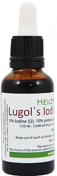 Heiltropfen 5% Lugols Iodine Solution – Jodlösning (30 ml)