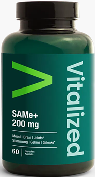 Vitalized SAMe+ 200 mg – Kosttillskott för Humör & Leder - BF 06/26