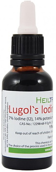 Heiltropfen 7% Lugols Iodine Solution – Jodlösning (30 ml)