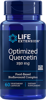 Life Extension Optimized Quercetin 250 mg – Antioxidant (60 kapslar)