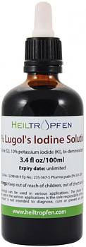 Heiltropfen 5% Lugols Iodine Solution – Jodlösning Storpack (100ml)