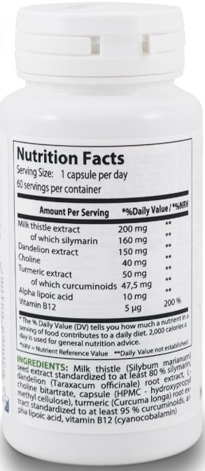 Heiltropfen Liver Detox – Kosttillskott för Levern (60 kap) - 2