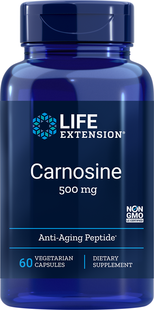Life Extension Carnosine 500 mg – L-Karnosin Antioxidant - BF 09/26