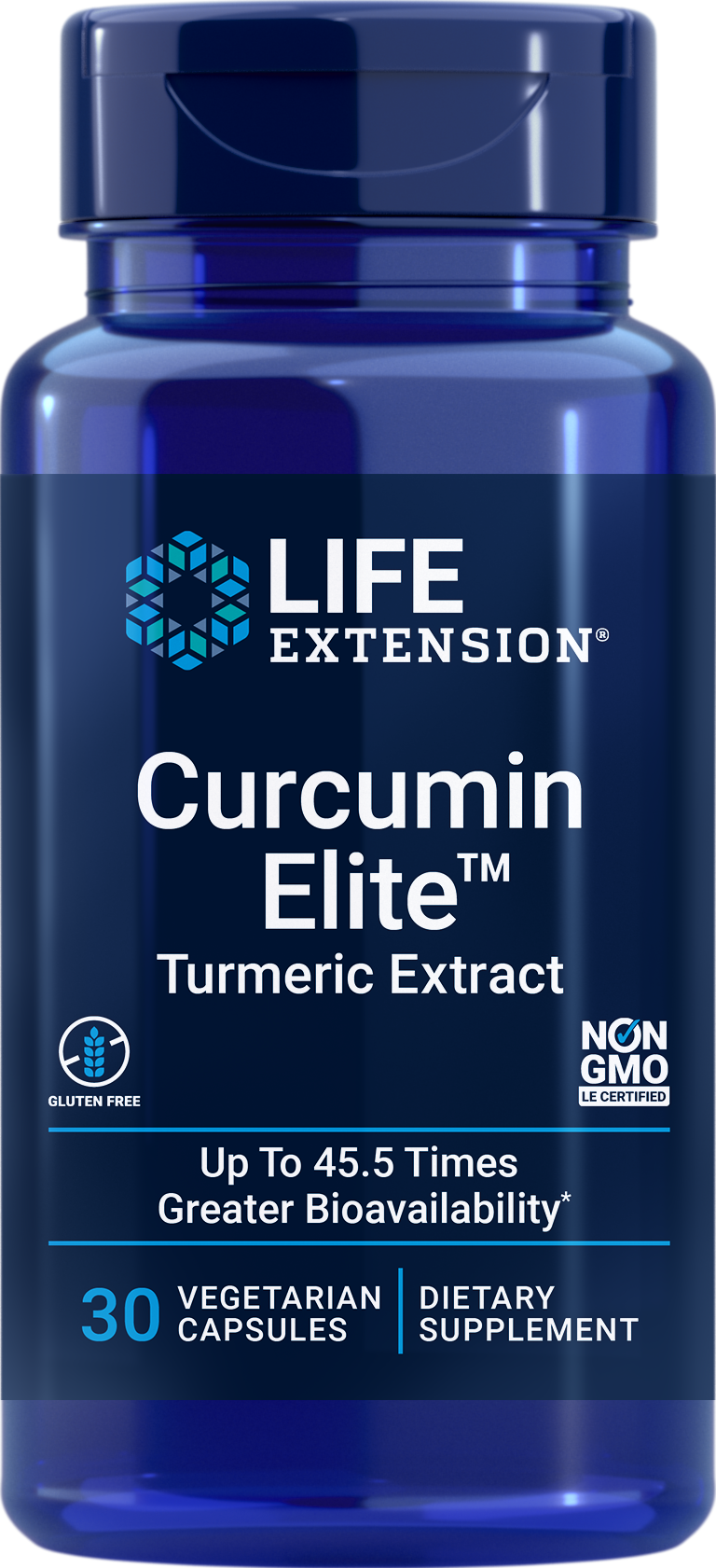 Life Extension Curcumin Elite – Högabsorberande Gurkmeja (30 kap) BF 10/26