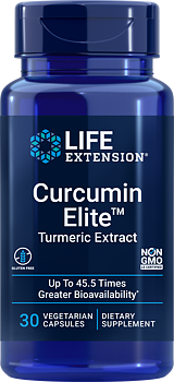 Life Extension Curcumin Elite – Högabsorberande Gurkmeja (30 kap) BF 10/26