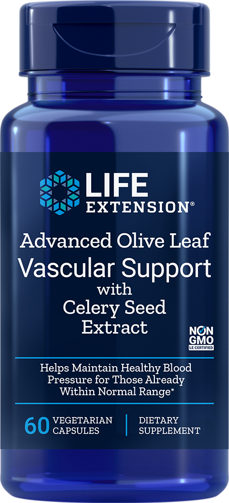 Life Extension Advanced Olive Leaf – Kärlhälsa (60 kap) - BF 08/26