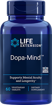 Life Extension Dopa-Mind – Mentalt Välbefinnande (60 tab) - BF 05/26