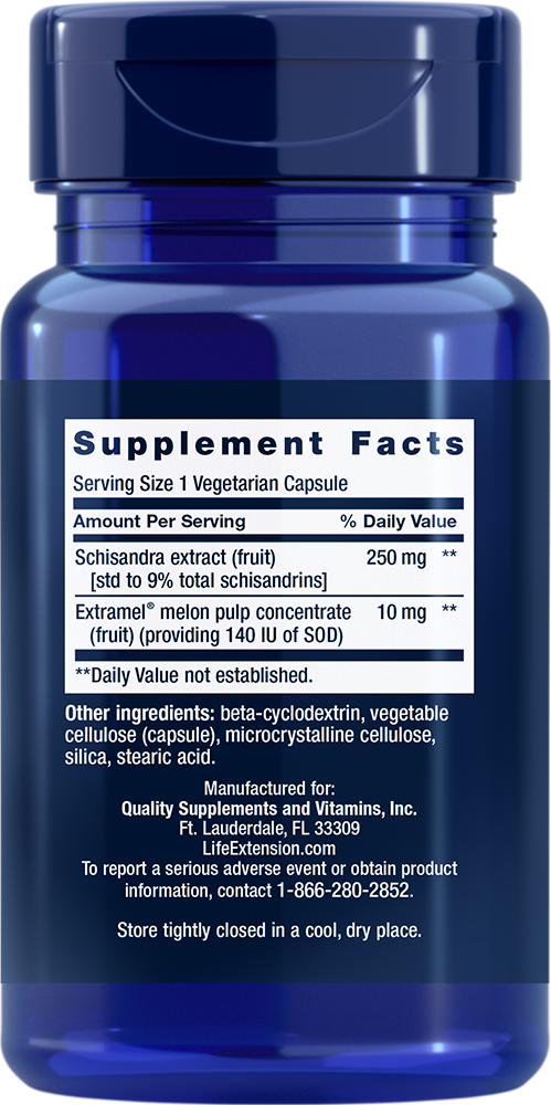 Life Extension Liver Efficiency Formula – Leverhälsa (30 kap) - BF 08/26 - 2