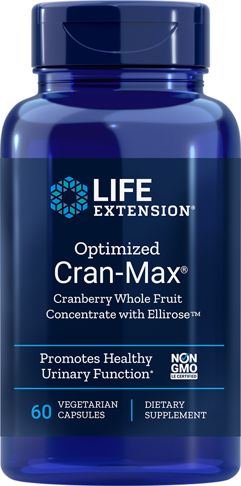 Life Extension Optimized Cran-Max – Tranbärsextrakt (60 kap) - BF 08/26