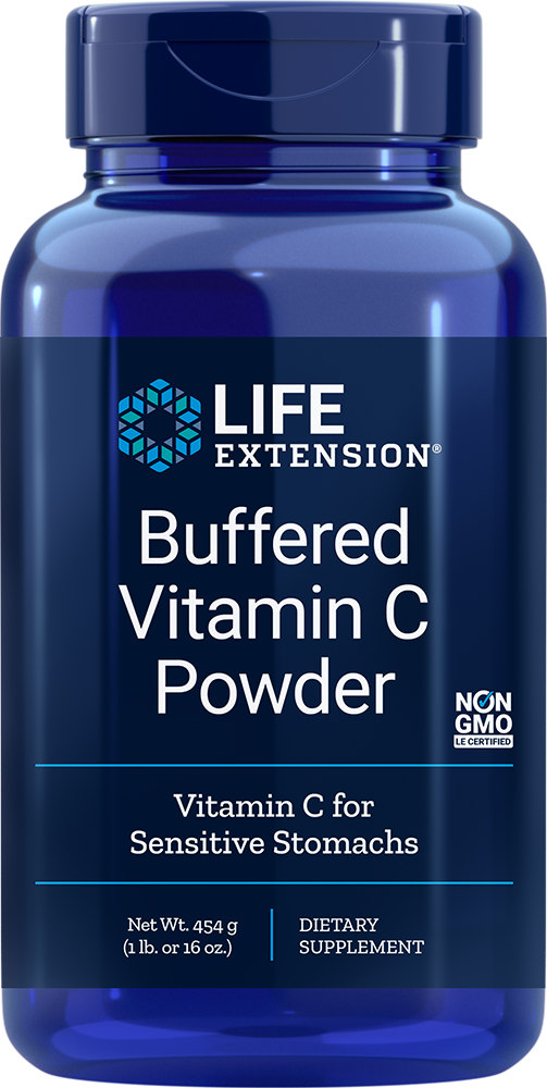 Life Extension Buffered Vitamin C Powder – Buffrat C-vitamin (454g)