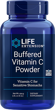 Life Extension Buffered Vitamin C Powder – Buffrat C-vitamin (454g)