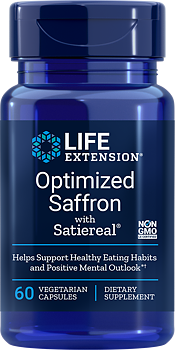 Life Extension Optimized Saffron – Saffransextrakt (60 kapslar)