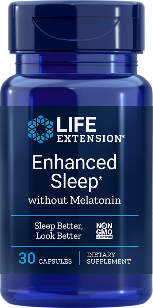 Life Extension Enhanced Sleep – för bättre sömn (30 kapslar)