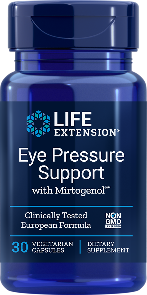 Life Extension Eye Pressure Support – Hälsosamt Ögontryck (30 kap)