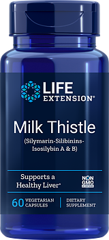 Life Extension Milk Thistle – Standardiserat Mariatistel (60 kap)