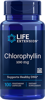 Life Extension Chlorophyllin – Klorofyllin för Detox (100 kapslar)