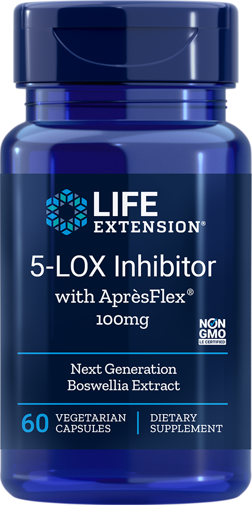 Life Extension 5-LOX Inhibitor with AprèsFlex – Ledhälsa (60 kap)
